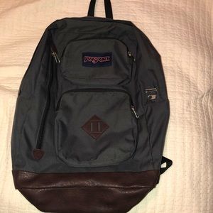 Jansport Bookbag with leather bottom
